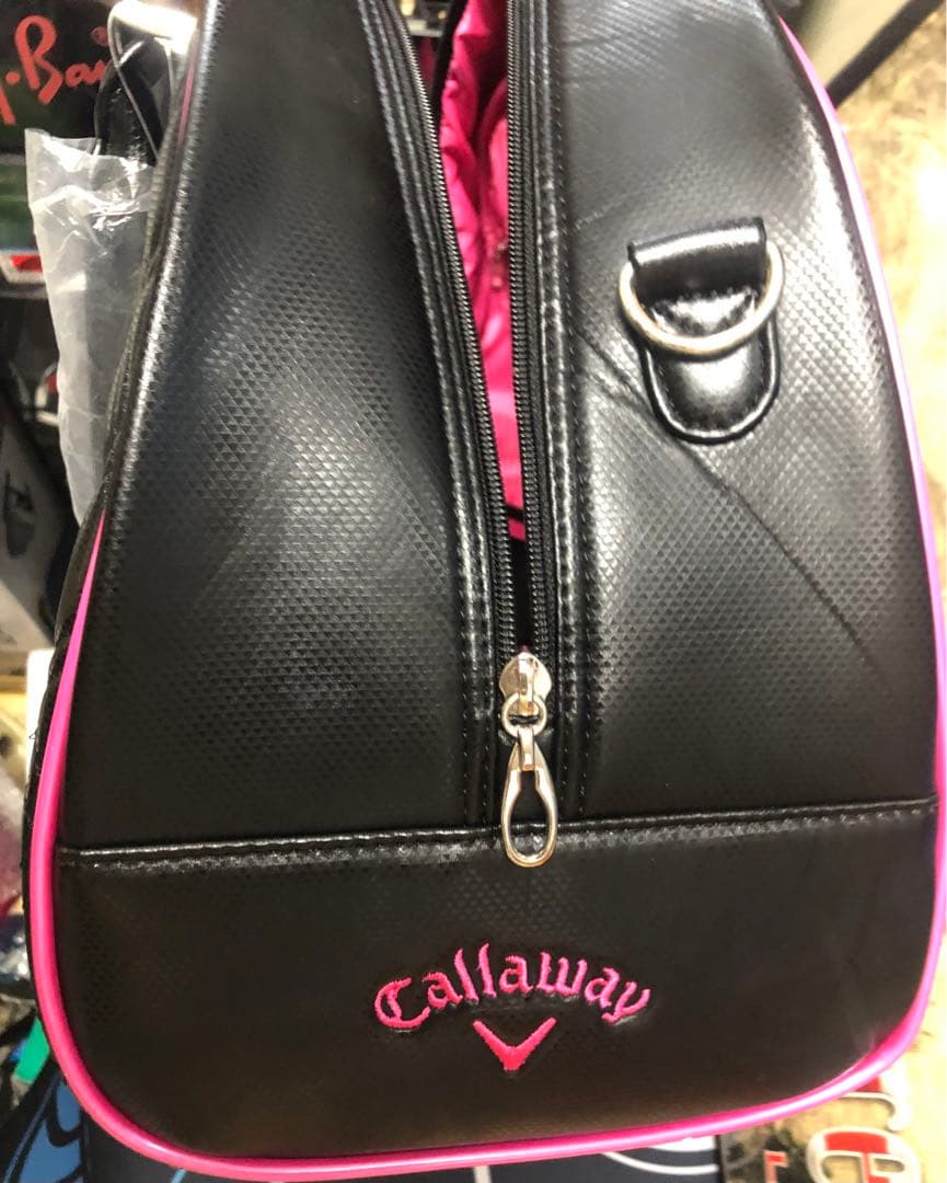 Callaway ゴルフバッグ ハンドバッグ型 黒ピンク