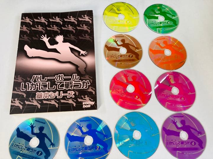 【希少非売品】バレーボールいかにして戦うか 基本シリーズDVD 10巻セット