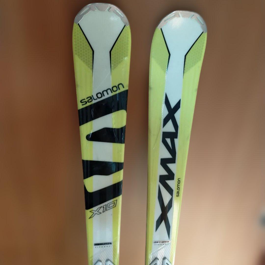 Salomon X10 155cm ホットワックス済　エッジ研磨