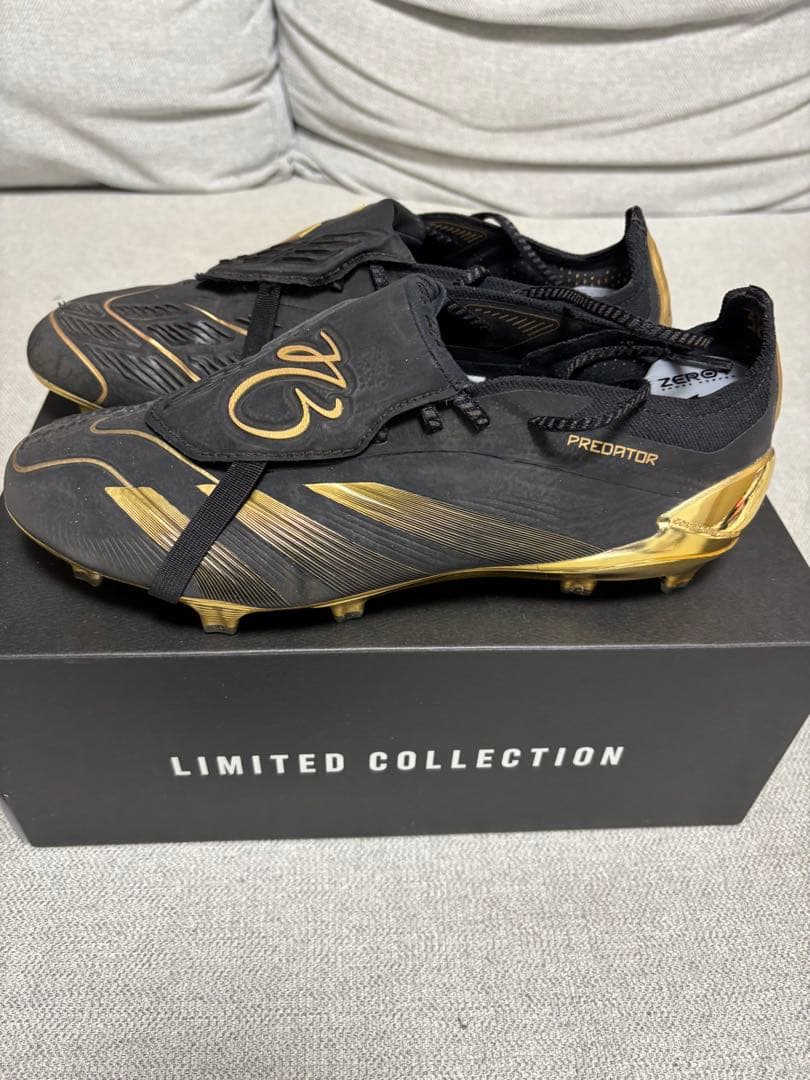 adidas Predator ブラック/ゴールド 限定コレクション　ベリンガム