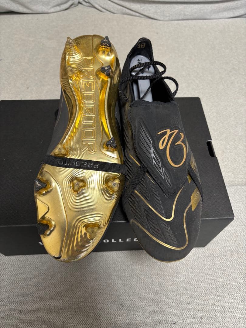 adidas Predator ブラック/ゴールド 限定コレクション　ベリンガム