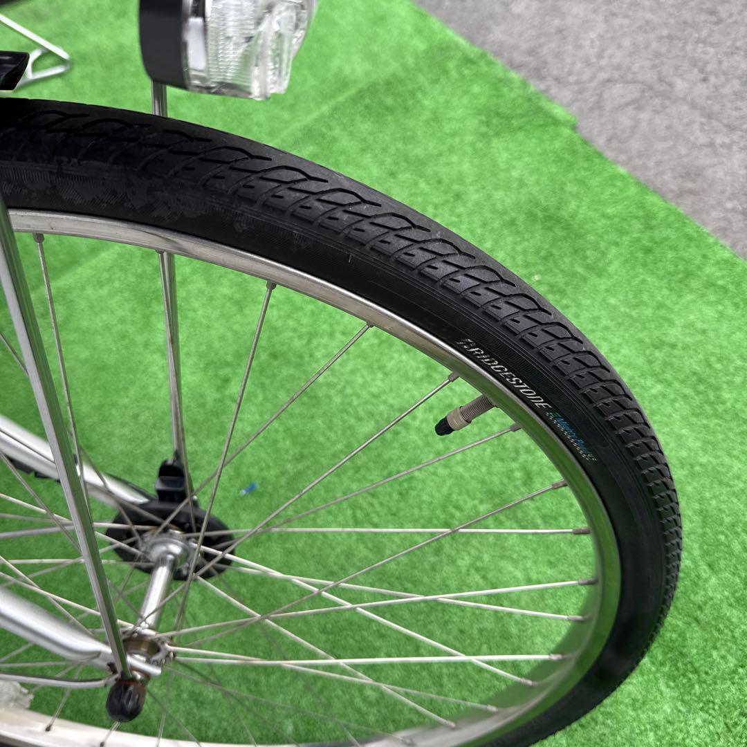 YAMAHAヤマハ電動アシスト自転車24インチ シルバー