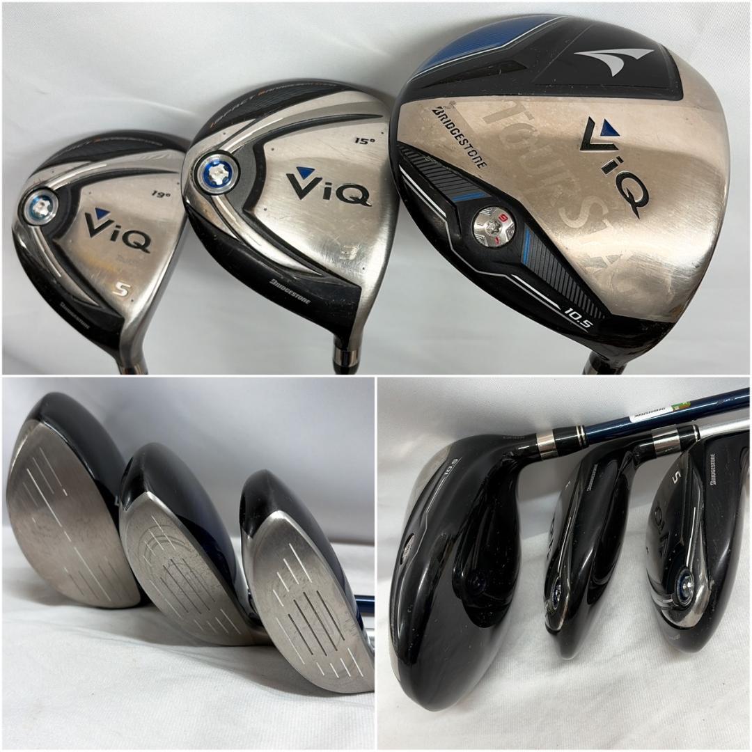ブリヂストン ツアーステージ ViQ メンズ右利きゴルフクラブセット L33