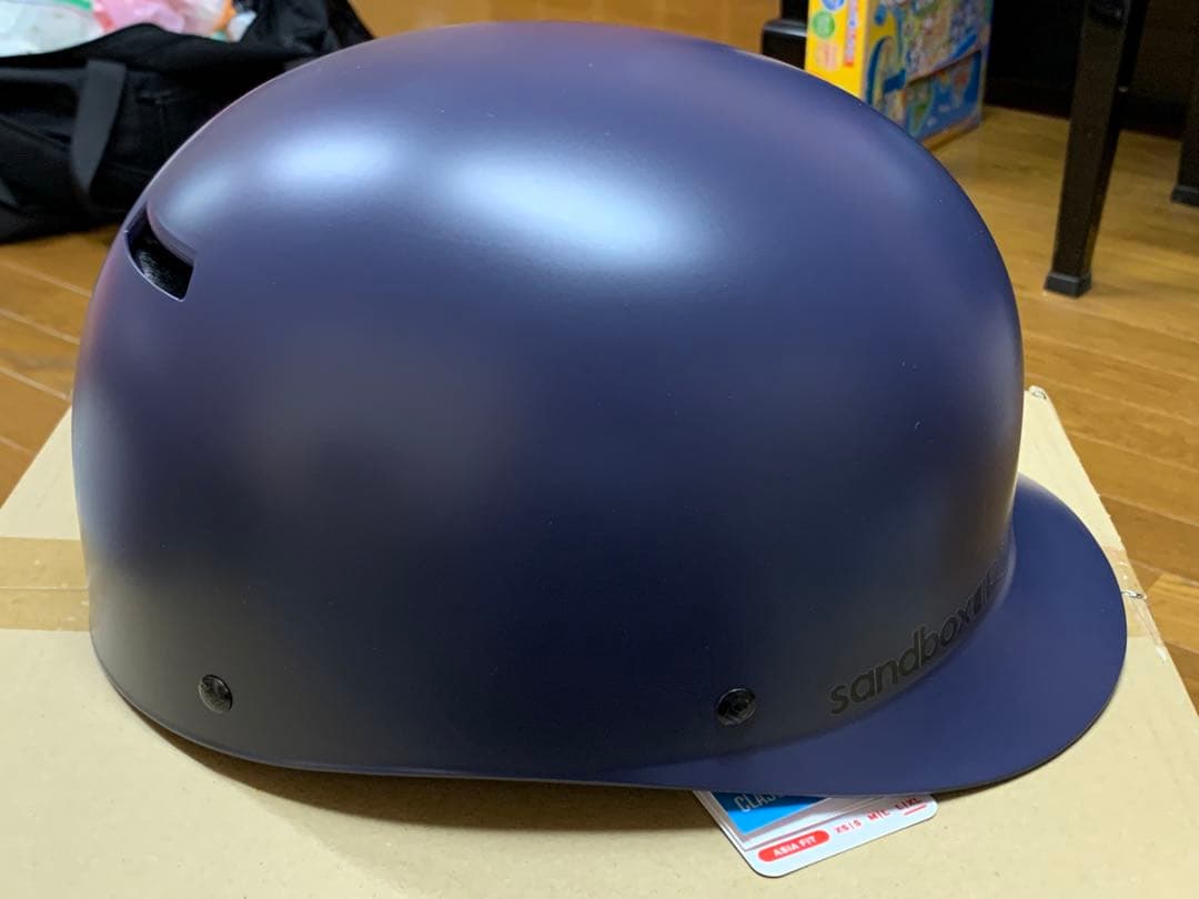 スキー・スノーボード用ヘルメット sand boxネイビー