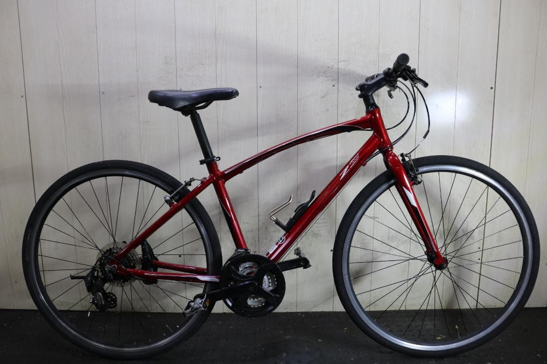 マルキン Z-3 700C アルミ 21速 420mm RED クロスバイク