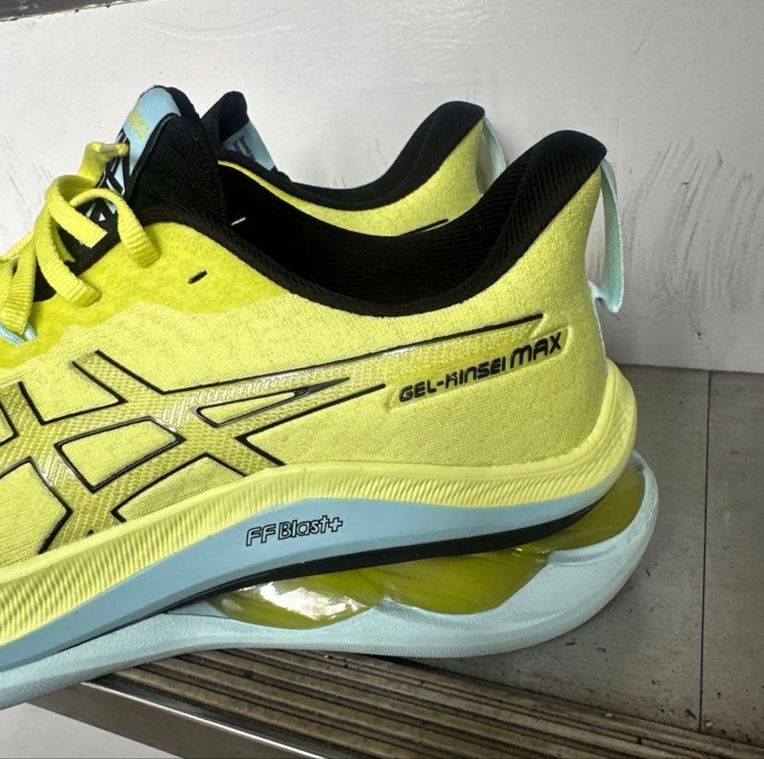 【新品】定価2.4万 ASICS GEL-KINSEI MAX イエロー25.5
