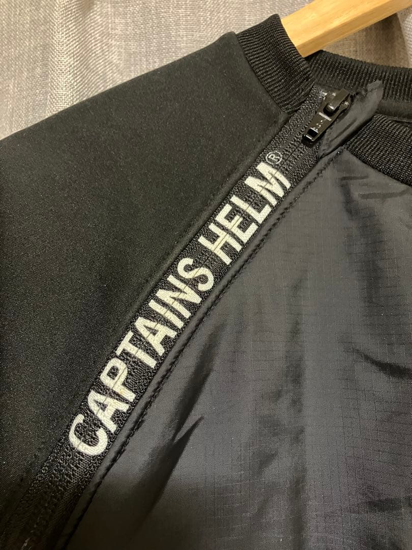 【マーボー】CAPTAINS HELM 裏起毛 異素材スウェット