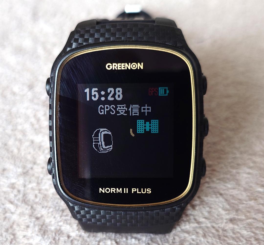 GREENON ゴルフウォッチ NORM Ⅱ PLUS ノルム２プラス 美品