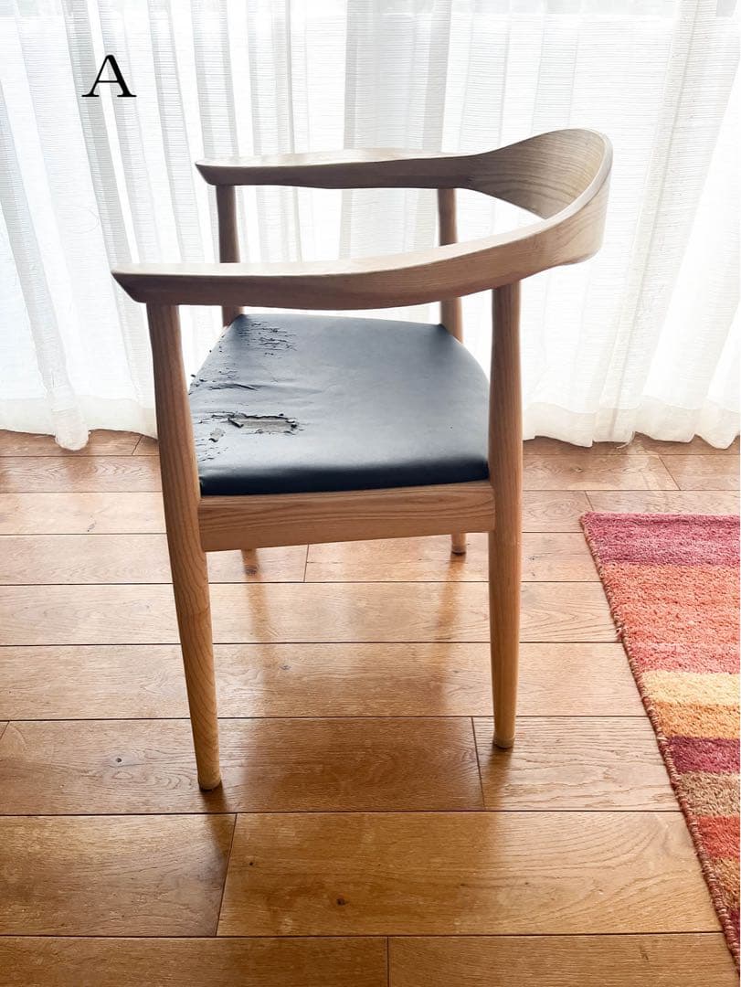 ザ・チェアー the Chair リプロダクト品 ウェグナー　2脚　引き取り限定