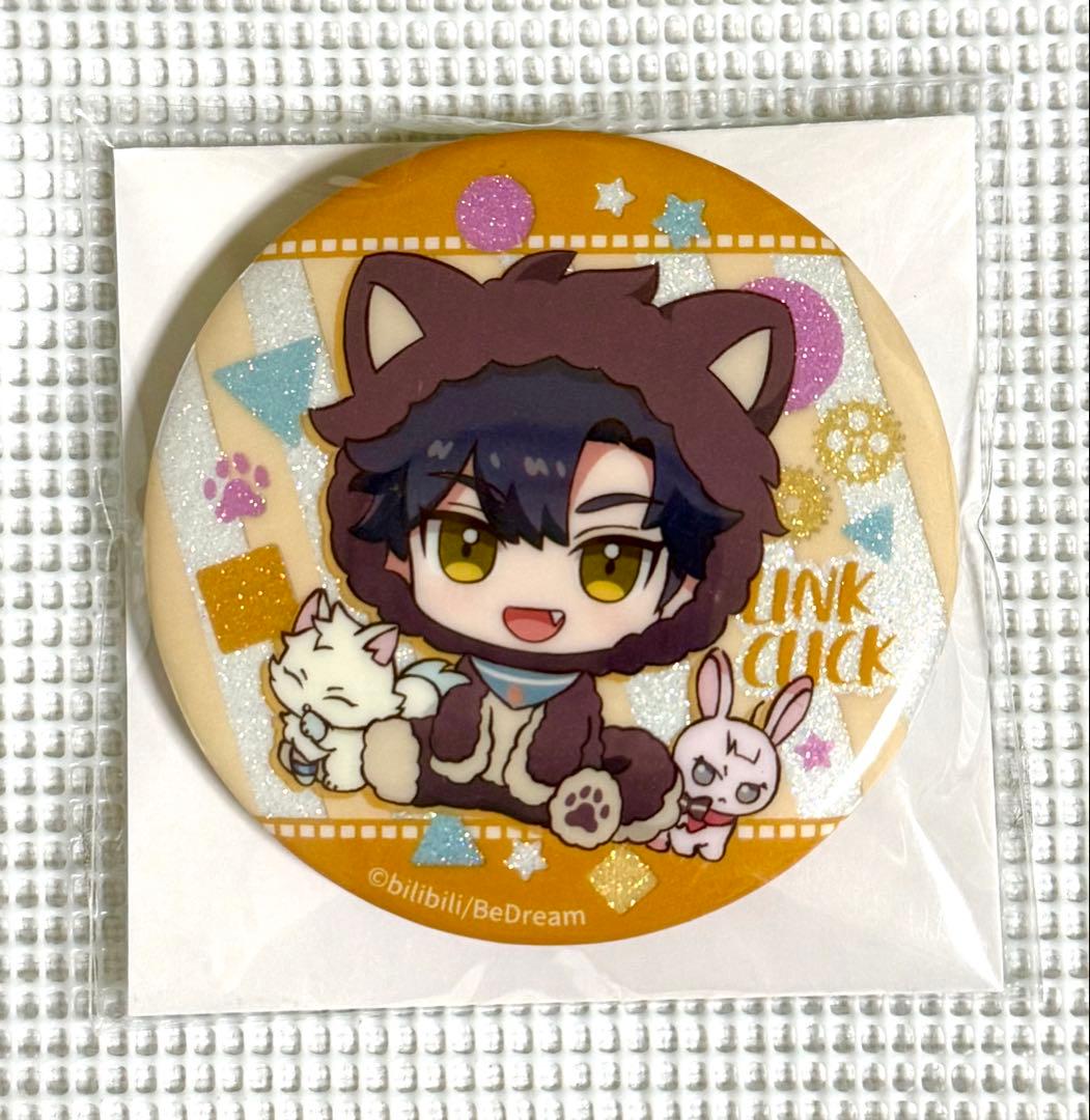 程小時　トキ　缶バッジ3個　時光代理人　くじ　animal party　最終賞