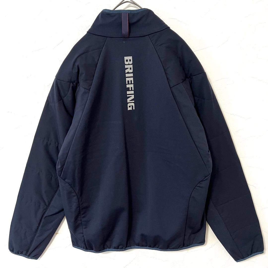 BRIEFING ブリーフィング　中綿入り　ジャケット　ブルゾン メンズ　ロゴ