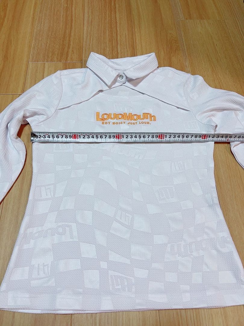 【超美品】 ラウドマウス LOUDMOUTH 長袖 2024年 ゴルフウェア　白