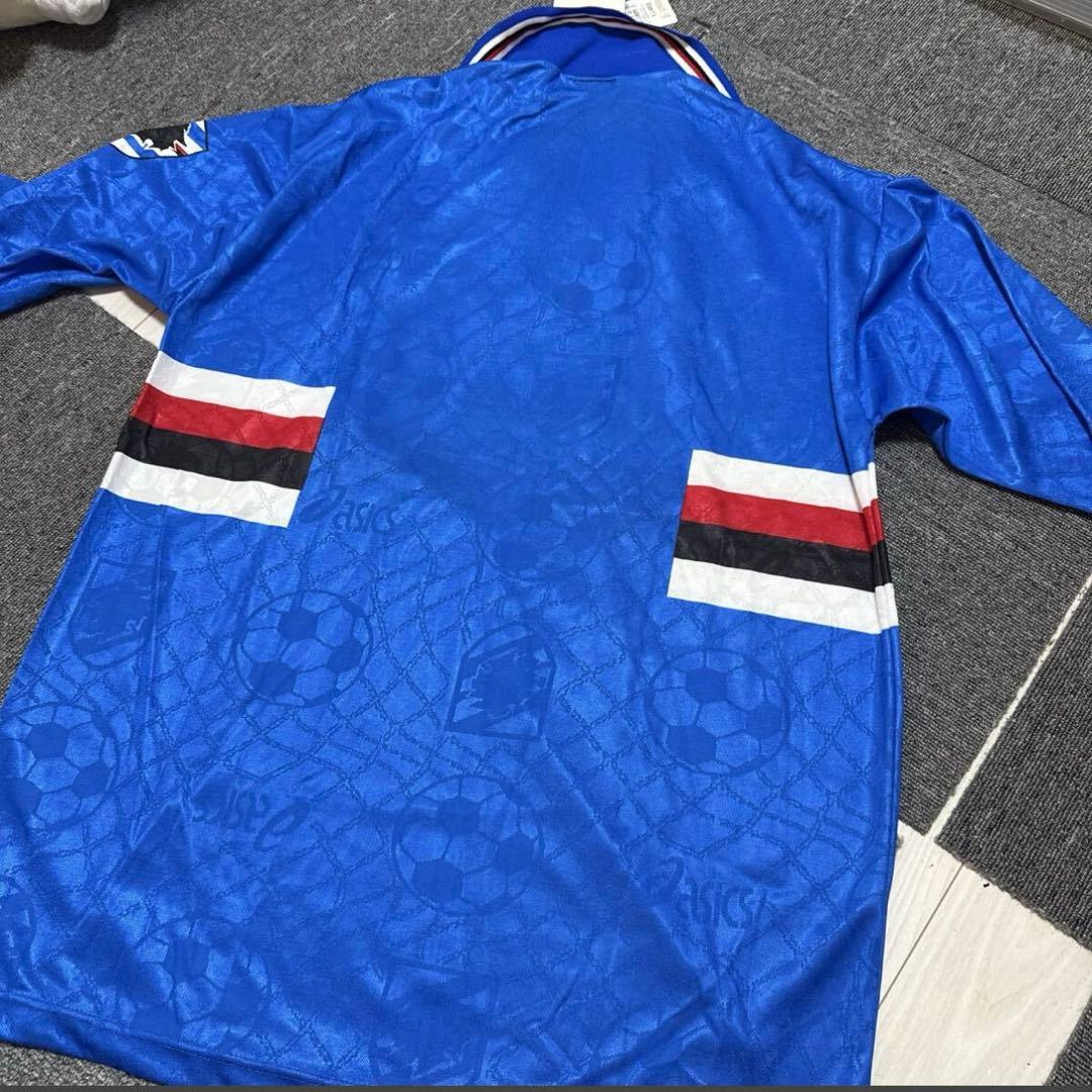 未使用 サンプドリア アシックス XL イタリア ユニフォーム オフィシャル