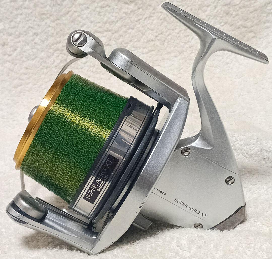 シマノ97スーパーエアロXT投げ釣り専用リール！右巻き