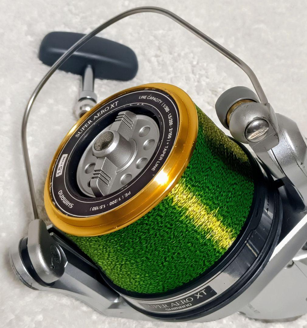 シマノ97スーパーエアロXT投げ釣り専用リール！右巻き