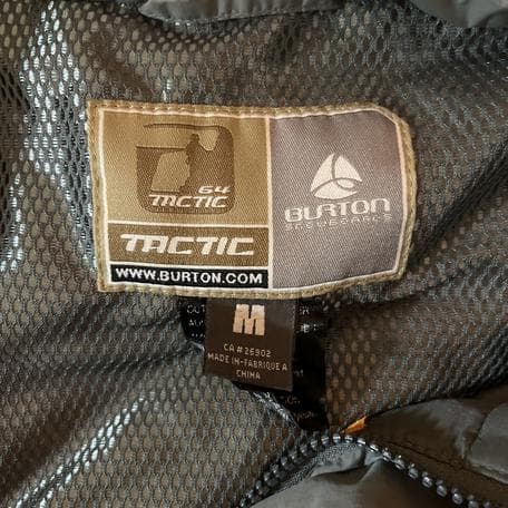 BURTON TACTIC スノーボードウェア