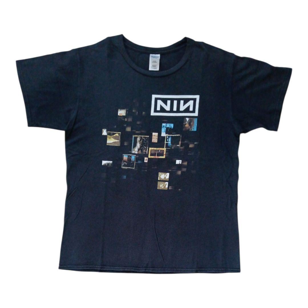 2014年製 ナインインチネイルズ 日本 ツアー フォト Tシャツ Lサイズ
