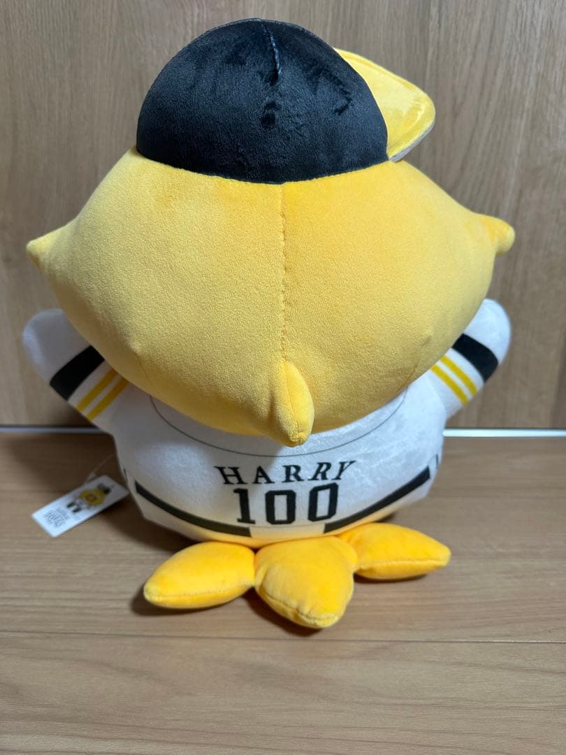新品タグ付き福岡ソフトバンクホークス ハリーぬいぐるみ中 2等賞 約30cm