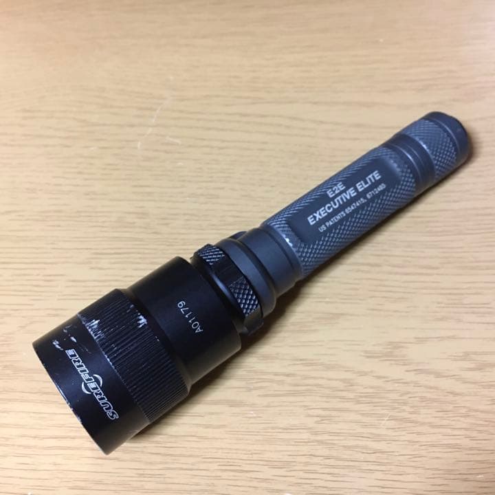 SUREFIRE E to C アダプター