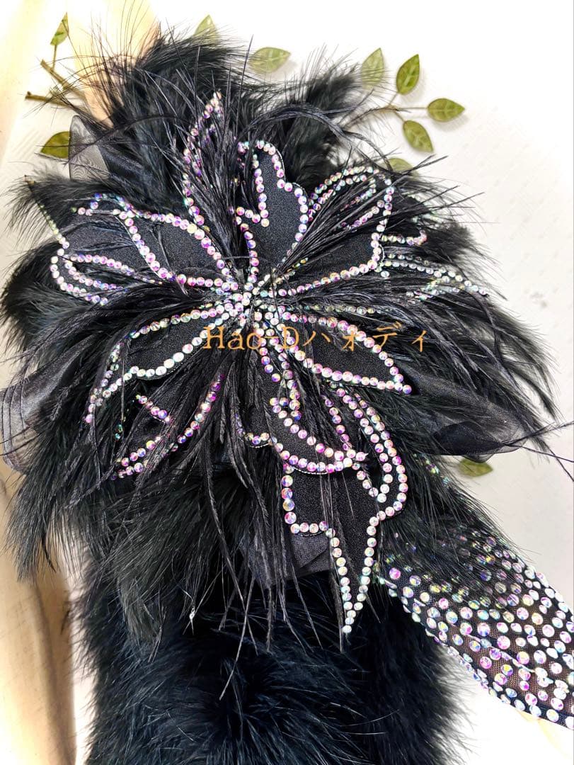 新品★ファー★フロート★腕飾★グローブ★アクセサリー★社交ダンス★ドレス