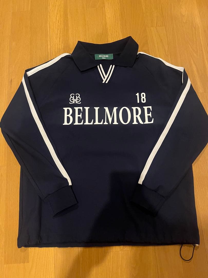 BELLMORE ゴルフ　ポロシャツネイビー