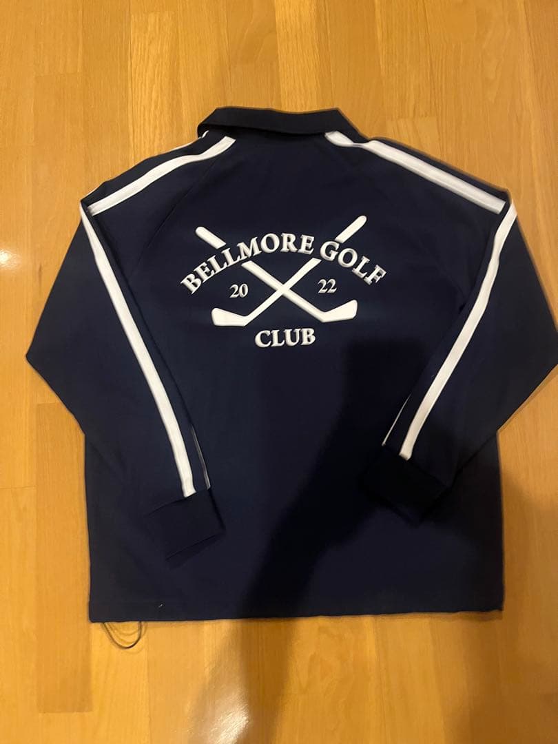 BELLMORE ゴルフ　ポロシャツネイビー