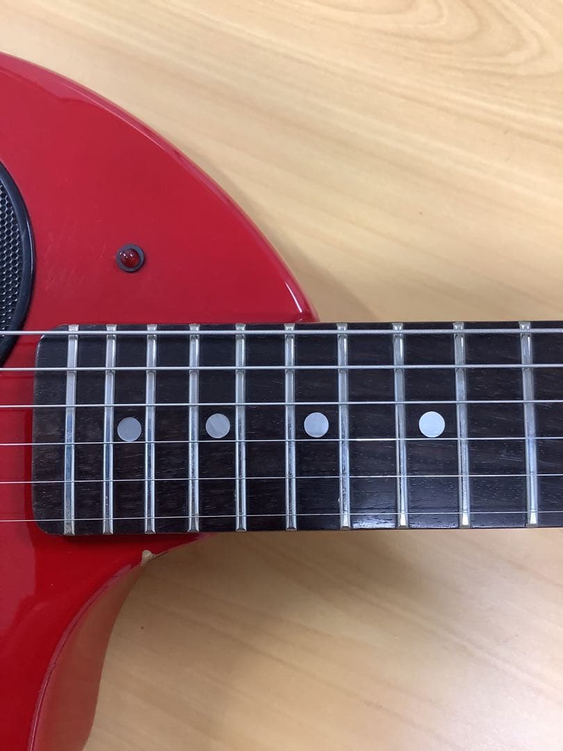 oeverspe フェルナンデス エレキギター 赤色 ZO-3 内蔵アンプ