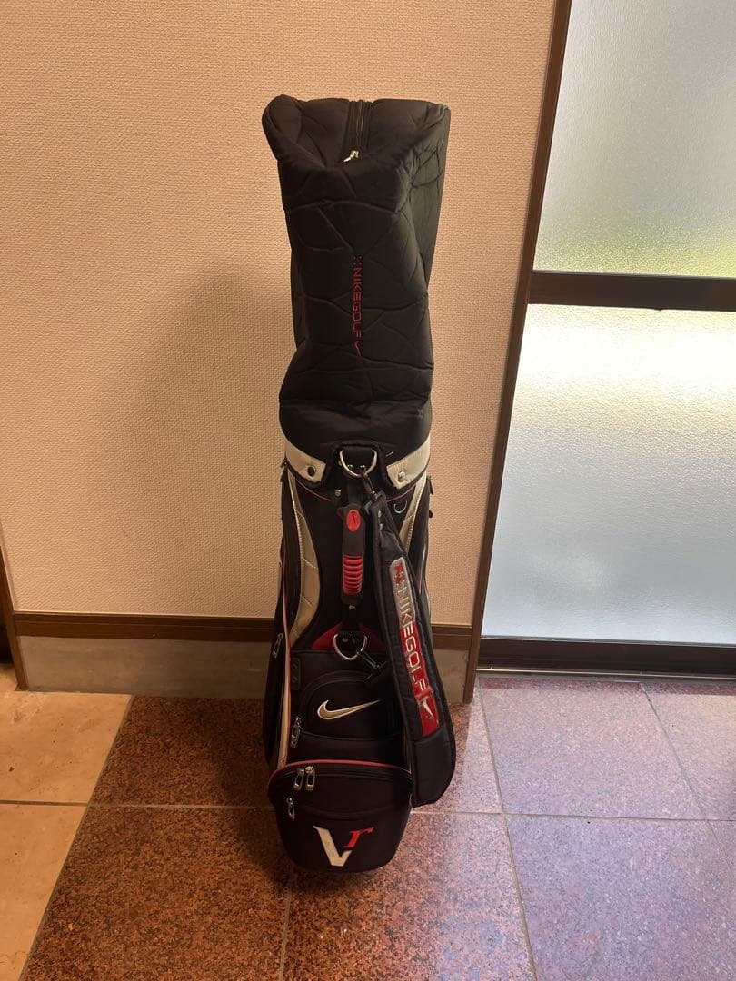 Nike golf キャディバッグ ブラック/レッド