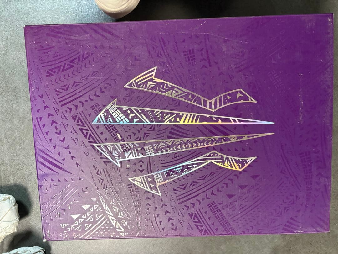 ANTA KAI1 紫刺繍 27.0cm 美品 箱あり