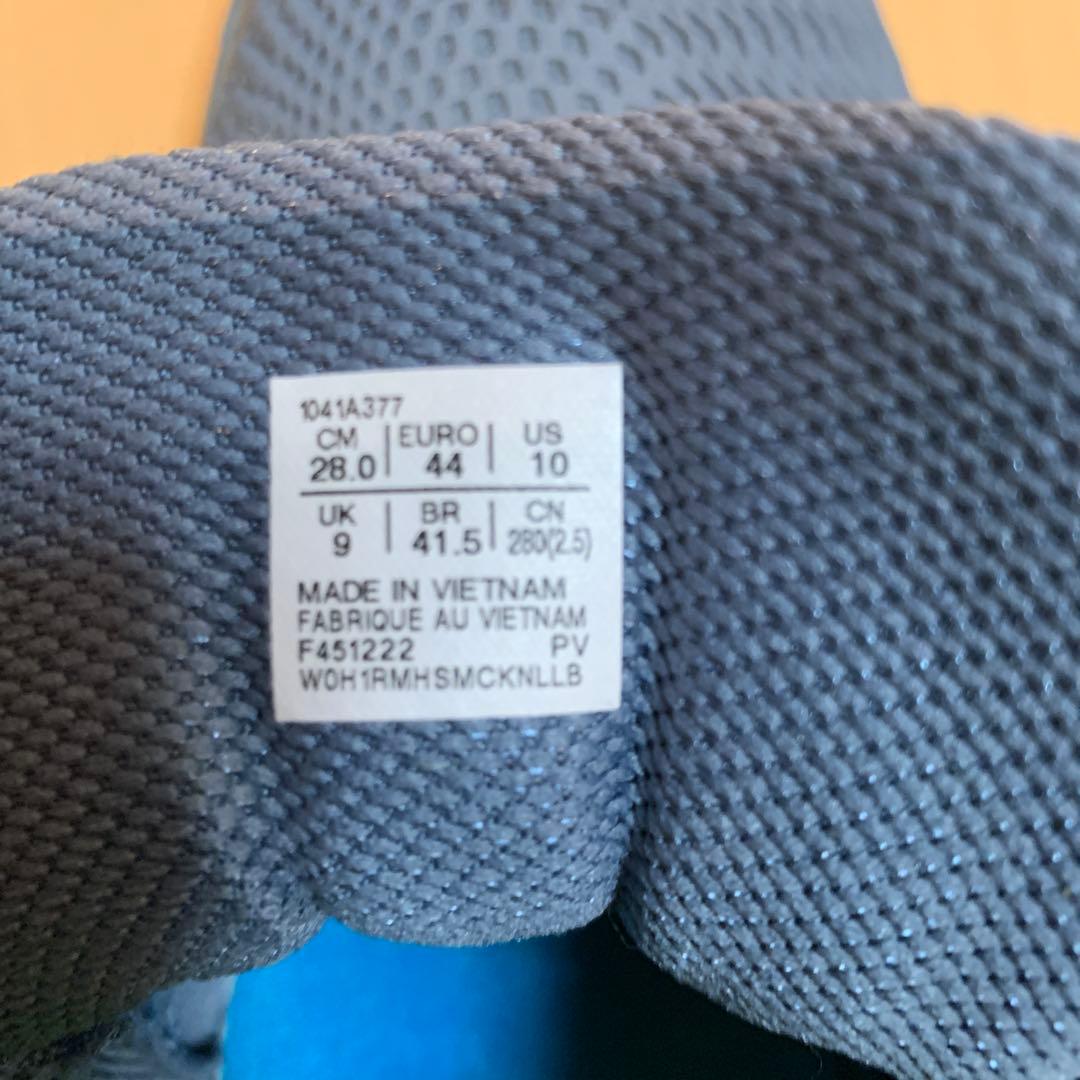 asics テニスシューズ 28.0cm グレー/ライムグリーン