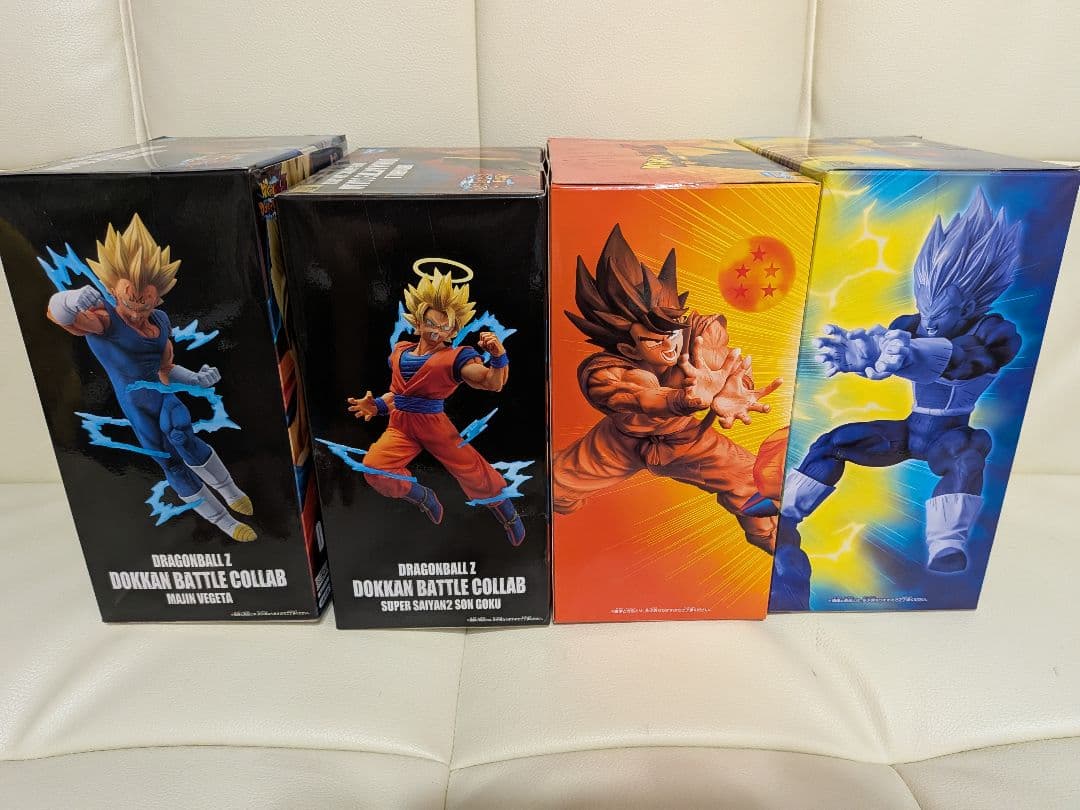 未開封ドラゴンボールＺ 超かめはめ波　孫悟空 ファイナルフラッシュ4体セット