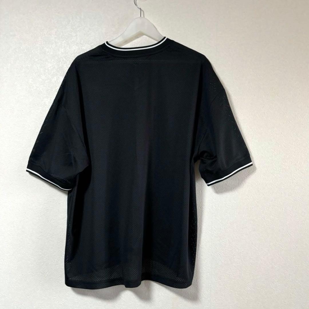 LOCAL GOLF ゴルフ　ベースボールシャツ　メッシュ　アーチロゴ　M L