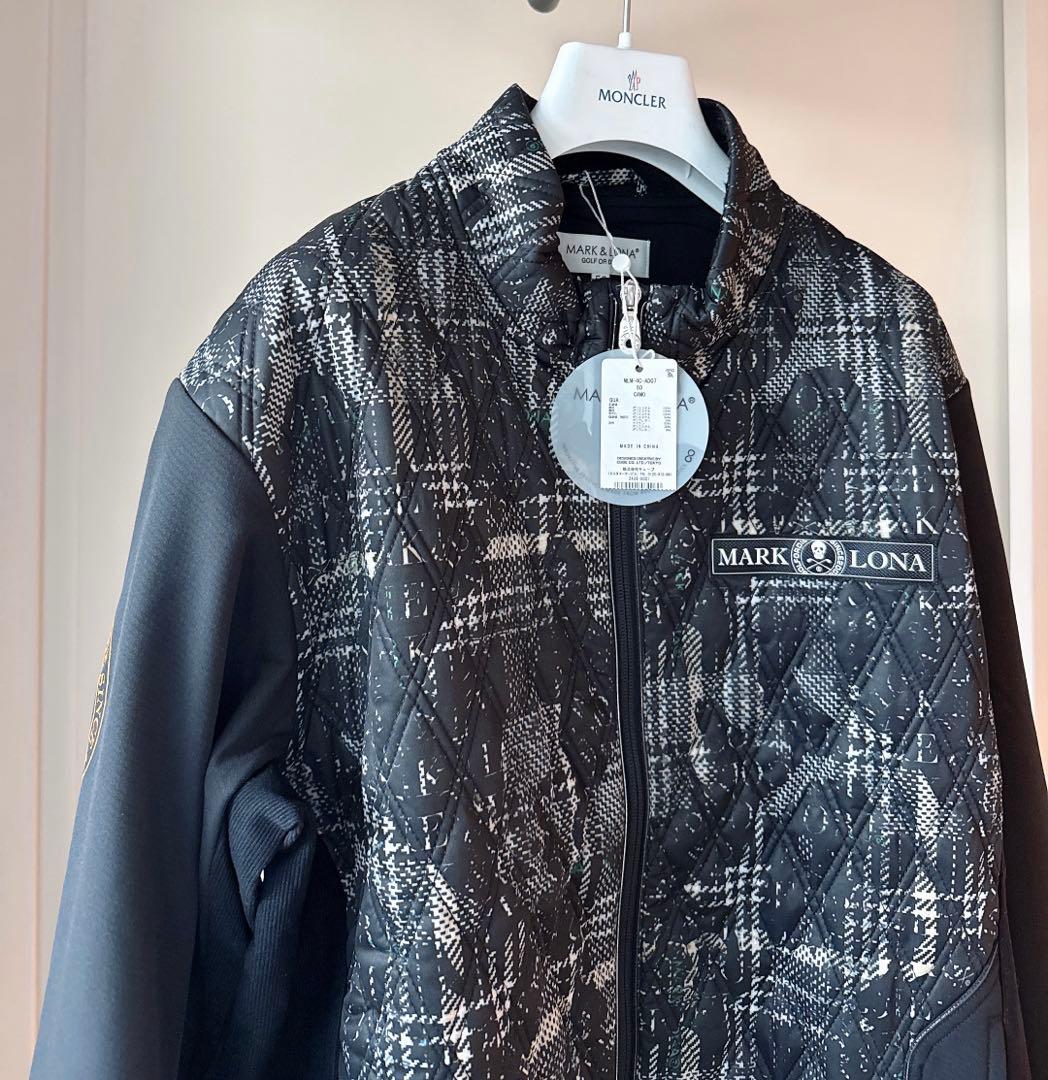 新品 ★ MARK&LONA ブルゾン アウター 黒 マーク&ロナ 正規品