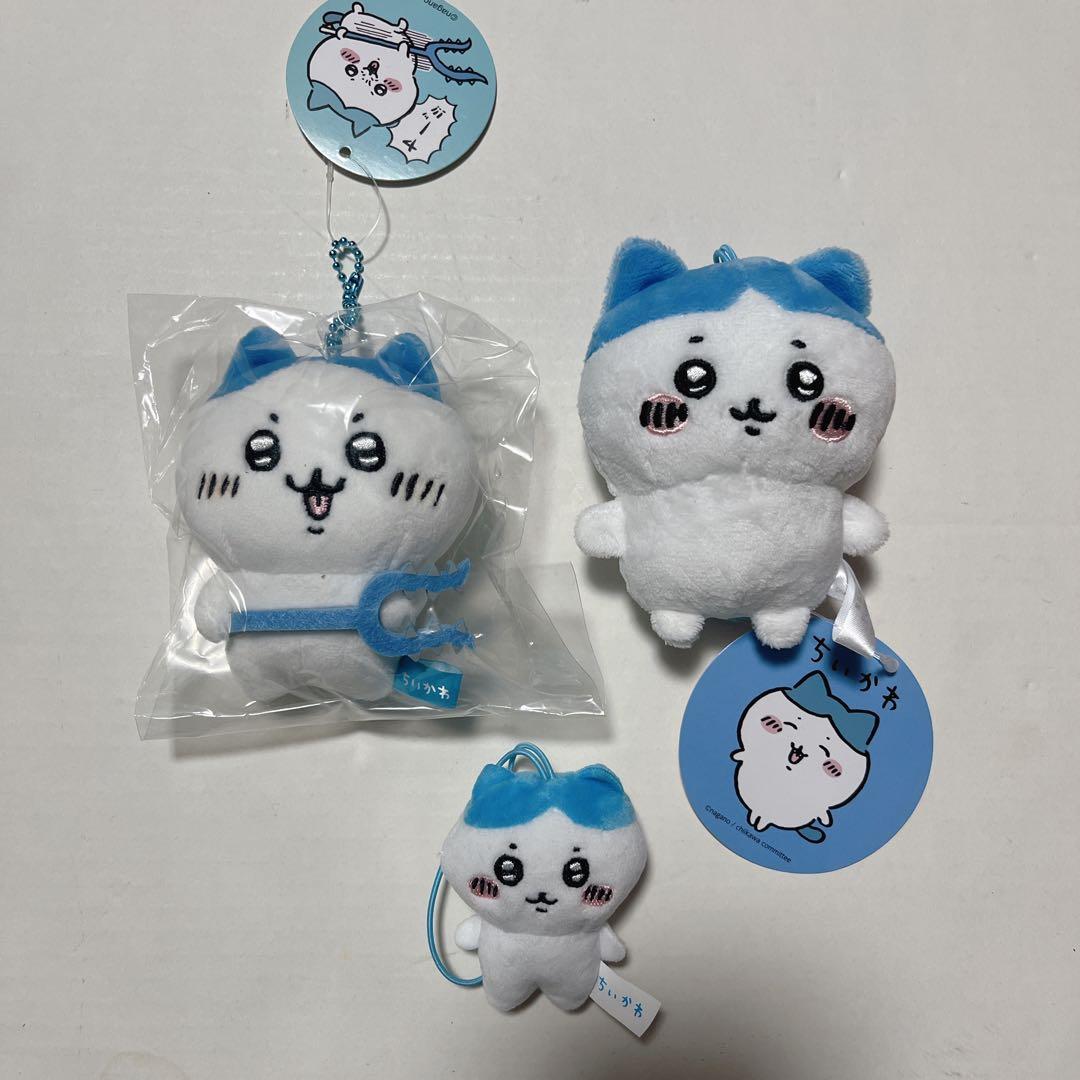 ちいかわ　ハチワレ　マスコット　ぬいぐるみ　9点セット
