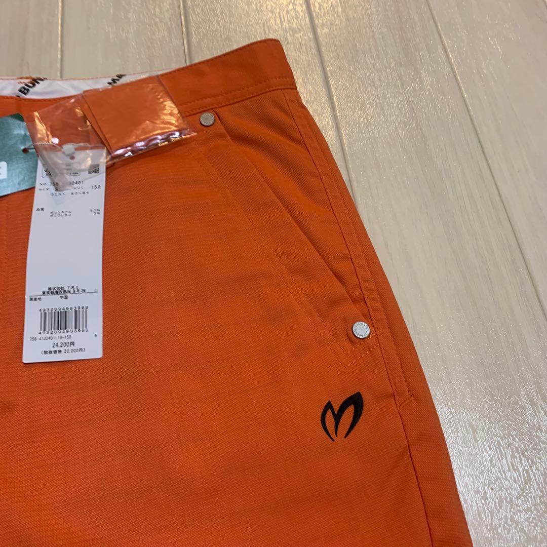 新品■24,200円【マスターバニー】メンズ　ハーフパンツ　5/L ゴルフウェア