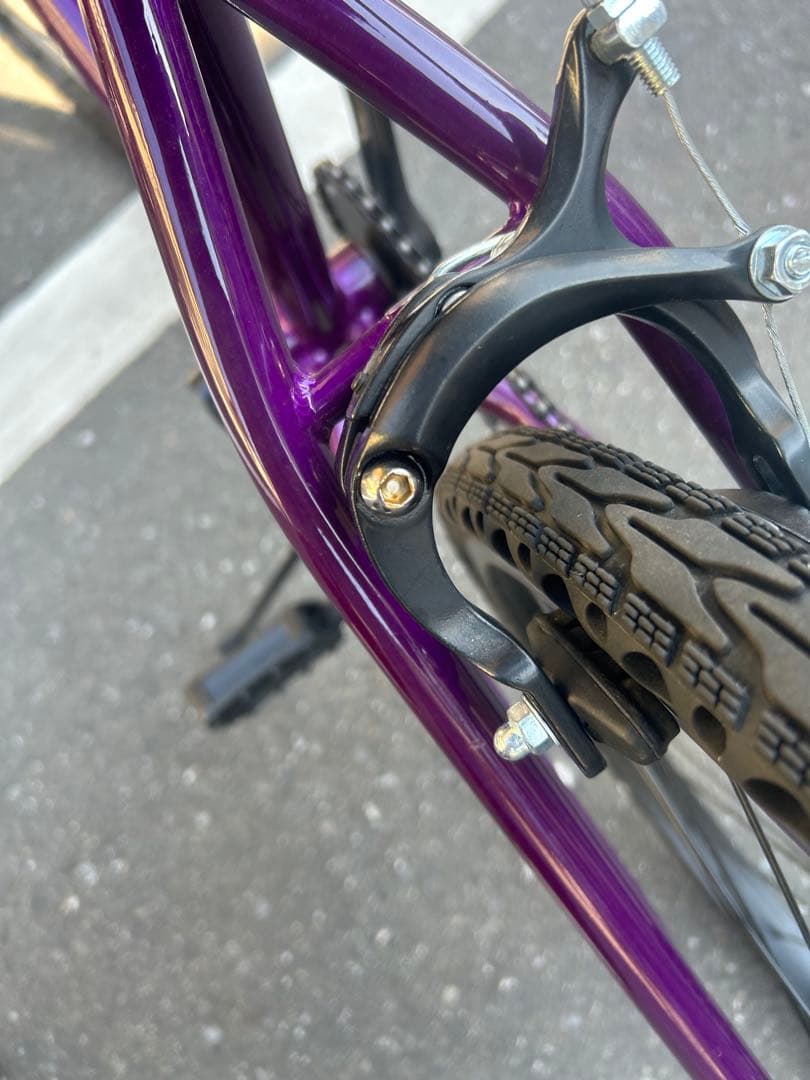ライダーズカフェ　EASY 24inc BMX パープル