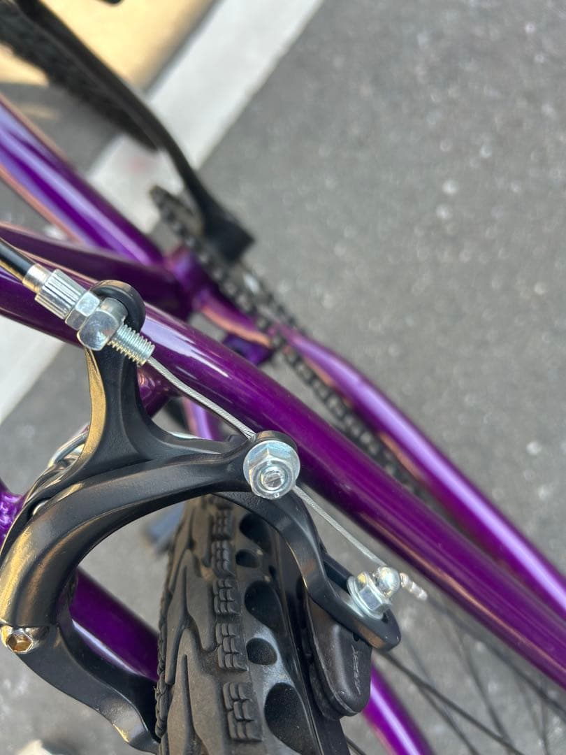 ライダーズカフェ　EASY 24inc BMX パープル