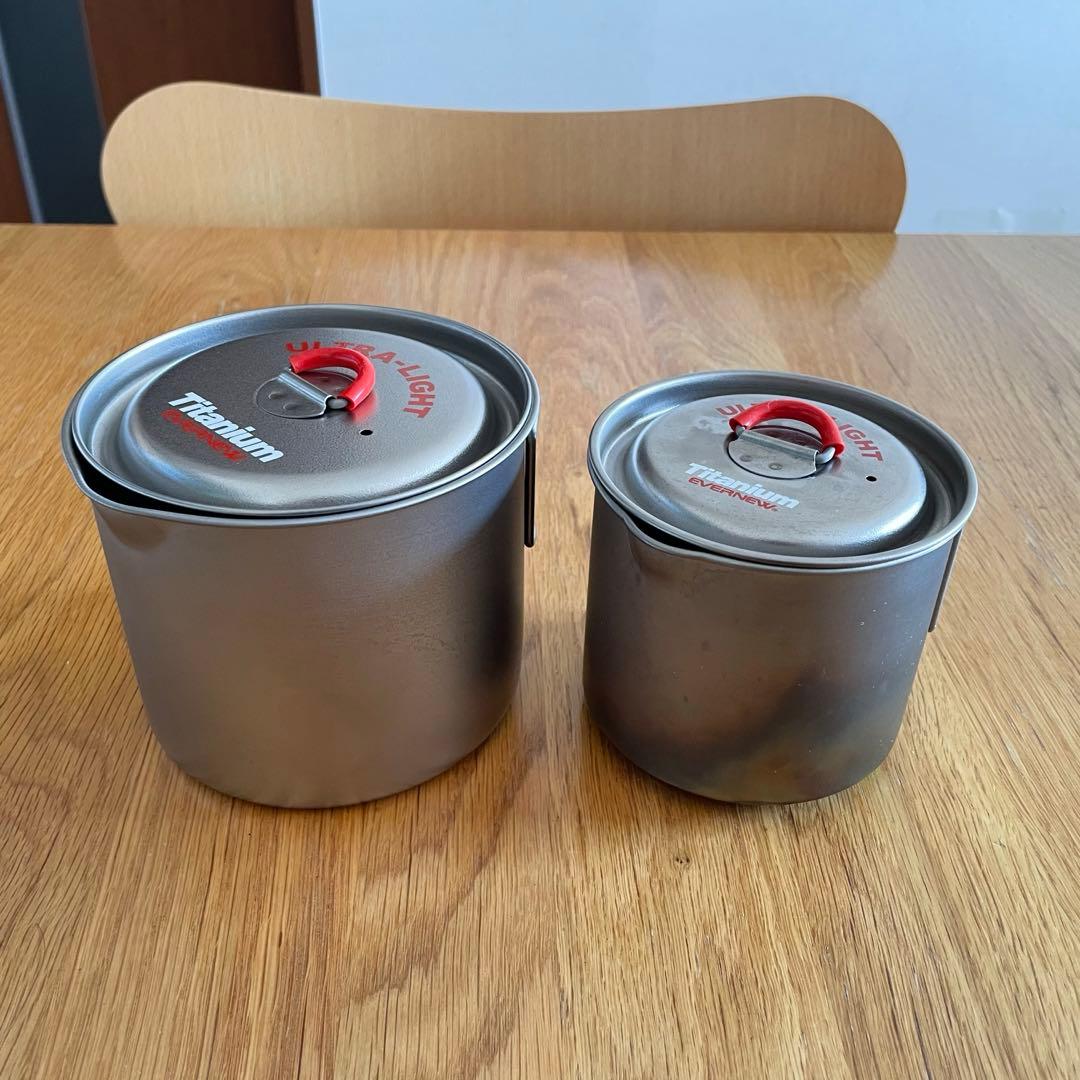 EVERNEW Ti Mug pot 500 900 旧ロゴ