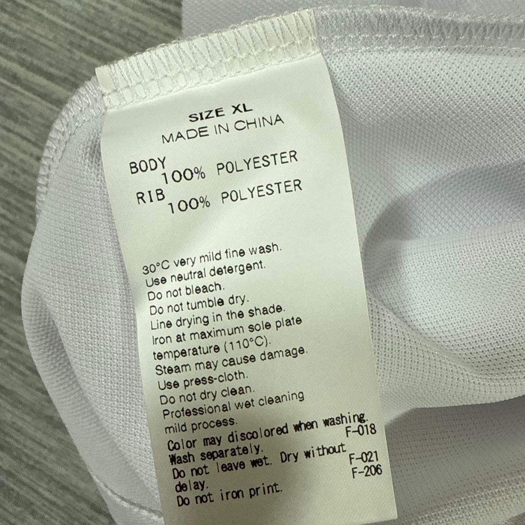 メンズウェア HYPE GOLF V NECK SHORT SLEEVE POLO WHITE