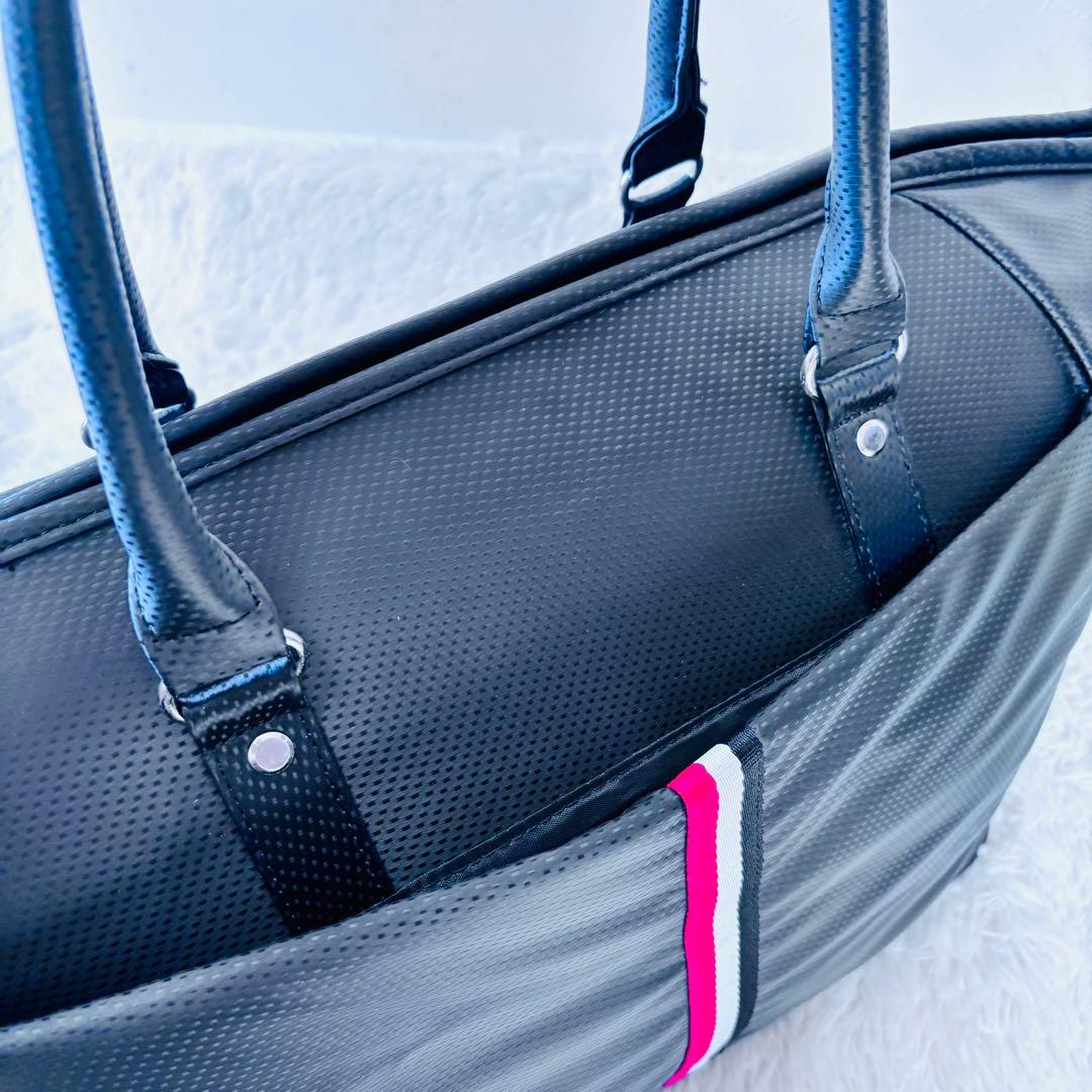 Munsing wear マンシング ウェア ボストン バッグ　ブラック美品