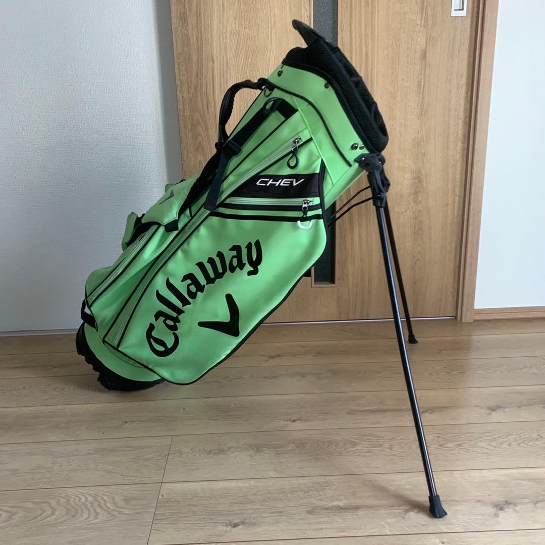 Callaway CHEV 22 JM 9.0型 グリーン キャディバッグ