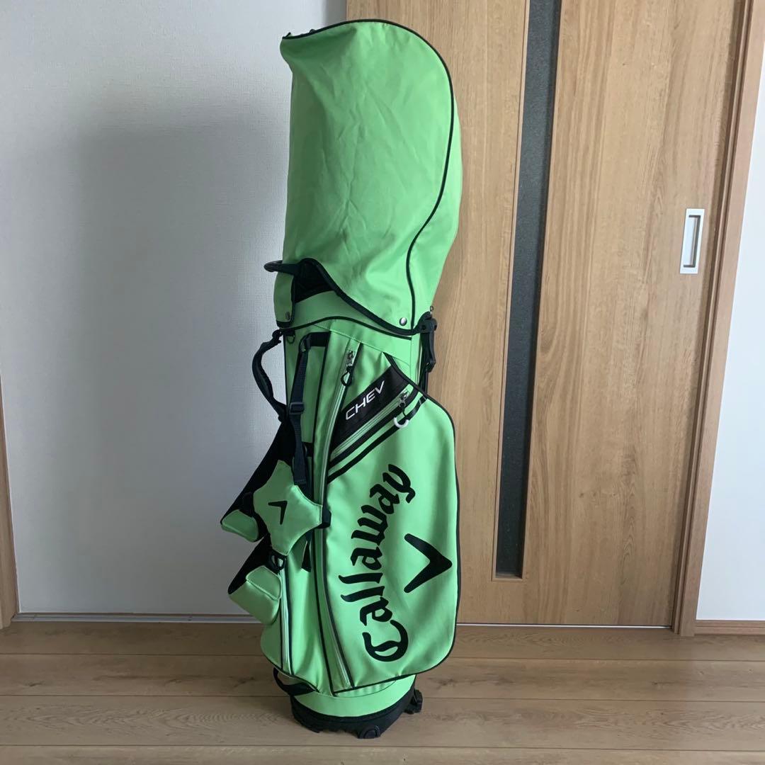 Callaway CHEV 22 JM 9.0型 グリーン キャディバッグ