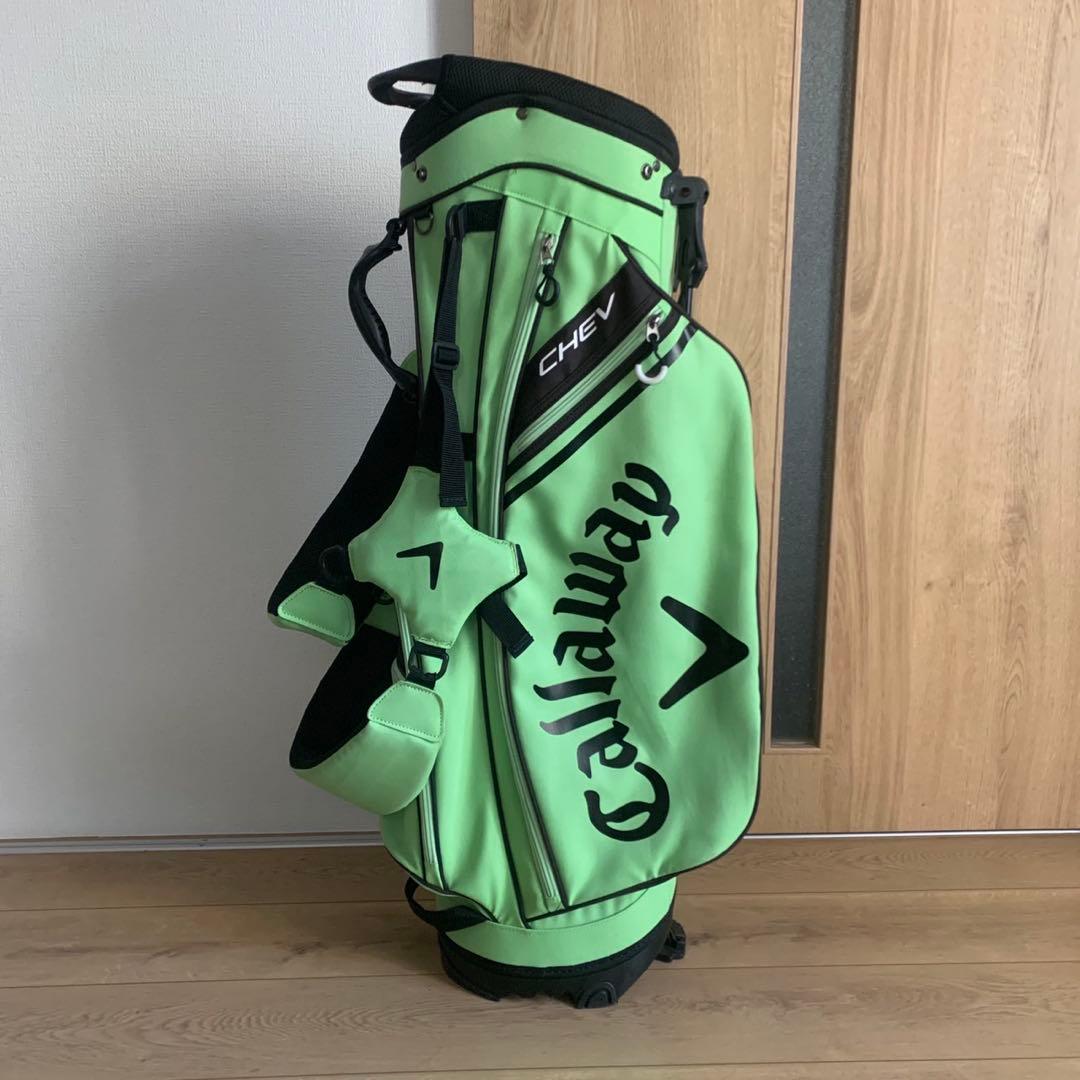 Callaway CHEV 22 JM 9.0型 グリーン キャディバッグ