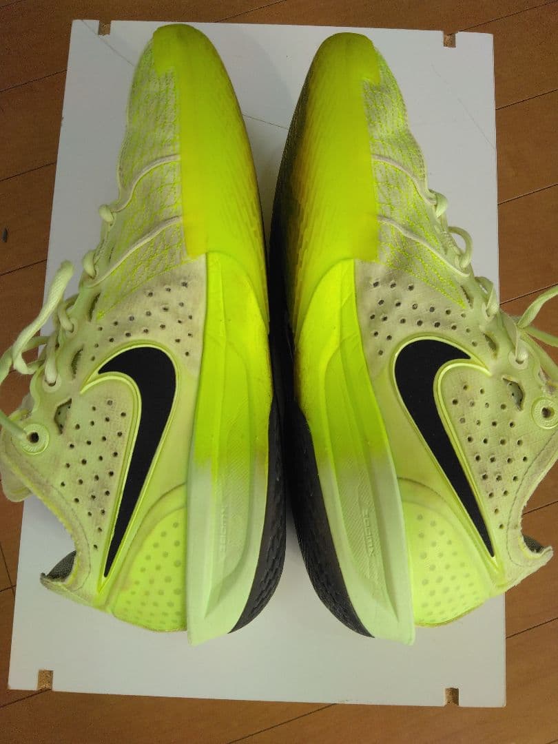 Nike Zoom バスケットボールシューズ イエロー/ブラック