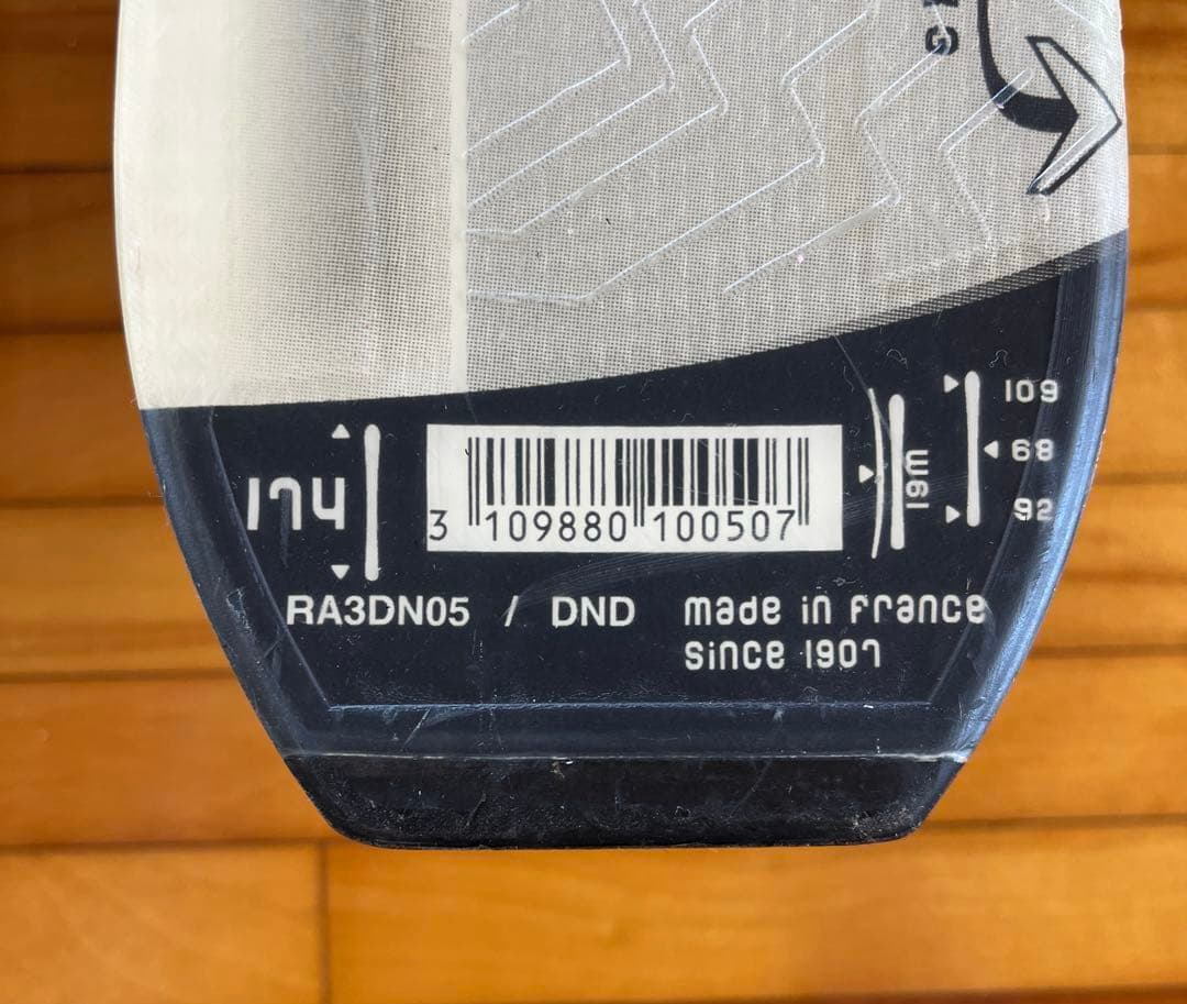スキー ROSSIGNOL 9DOX OVERSIZE 174cm