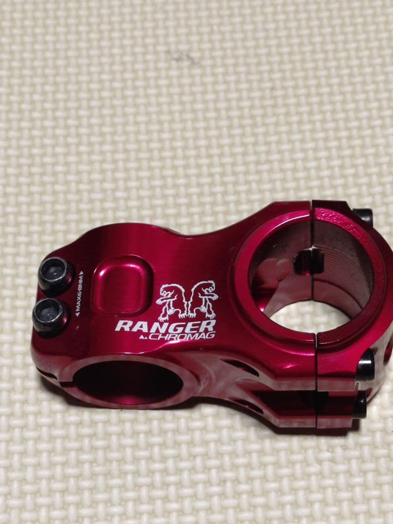 CHROMAG RANGER STEM V2 レッド　50mm 31.8 ステム