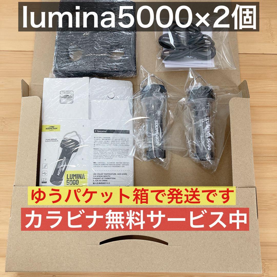 2個　最安値　lumina5000 ルミナ5000 スームルーム　ゴールゼロ　⑦