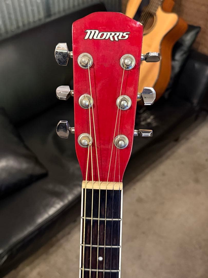 Morris R-401 SR アコースティックギター レッド