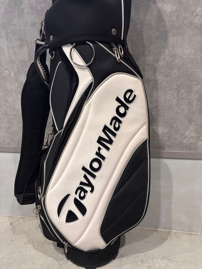 TaylorMade キャディバッグ ブラック/ホワイト