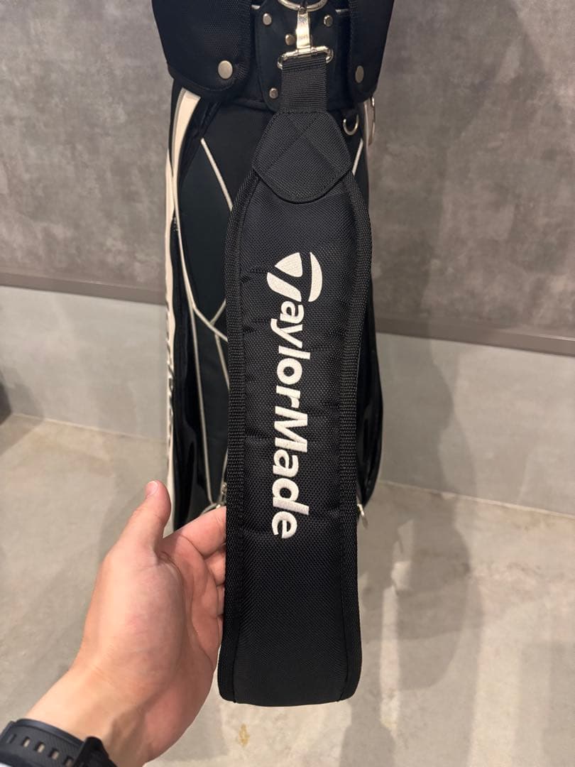 TaylorMade キャディバッグ ブラック/ホワイト
